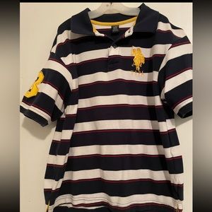 10-12 U.S.POLO ASSN. collared shirt.